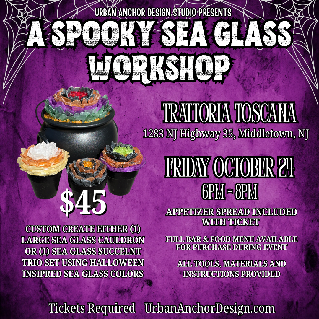 Spooky Sea Glass Workshop - October 24, 2025