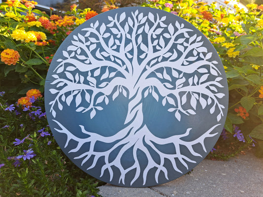 Tree Of Life Round Sign