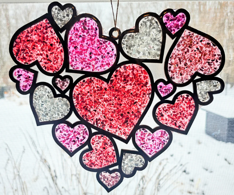 Crushed Glass Resin Sun Catcher Workshop - March 22, 2026 11am